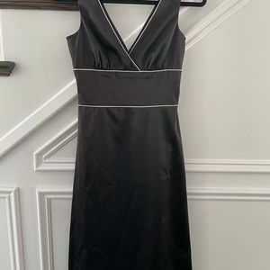 Beautiful satin midi LBD. NWT